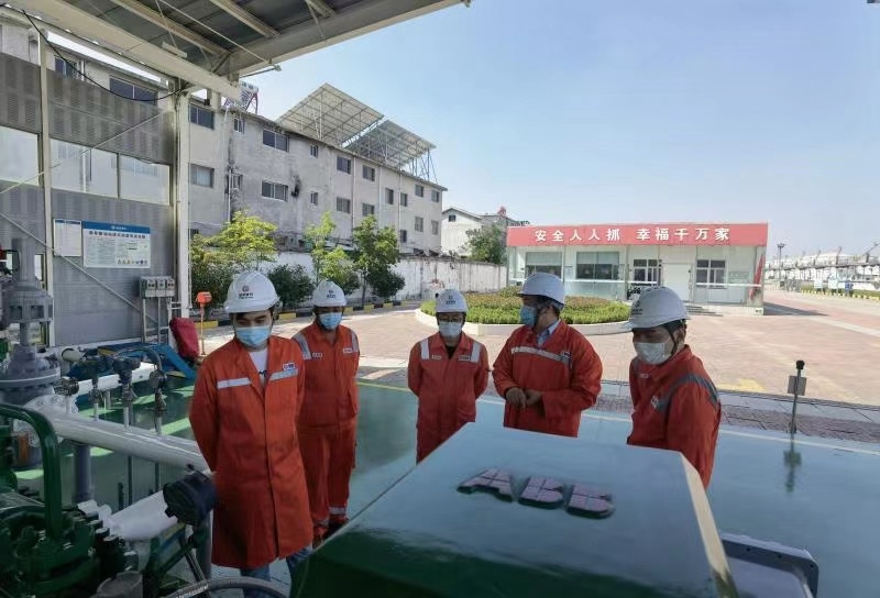 曲阜市發(fā)展和改革局組織對(duì)長(zhǎng)輸油氣管道開展安全生產(chǎn)專項(xiàng)檢查
